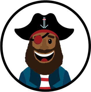 Face icon pirate